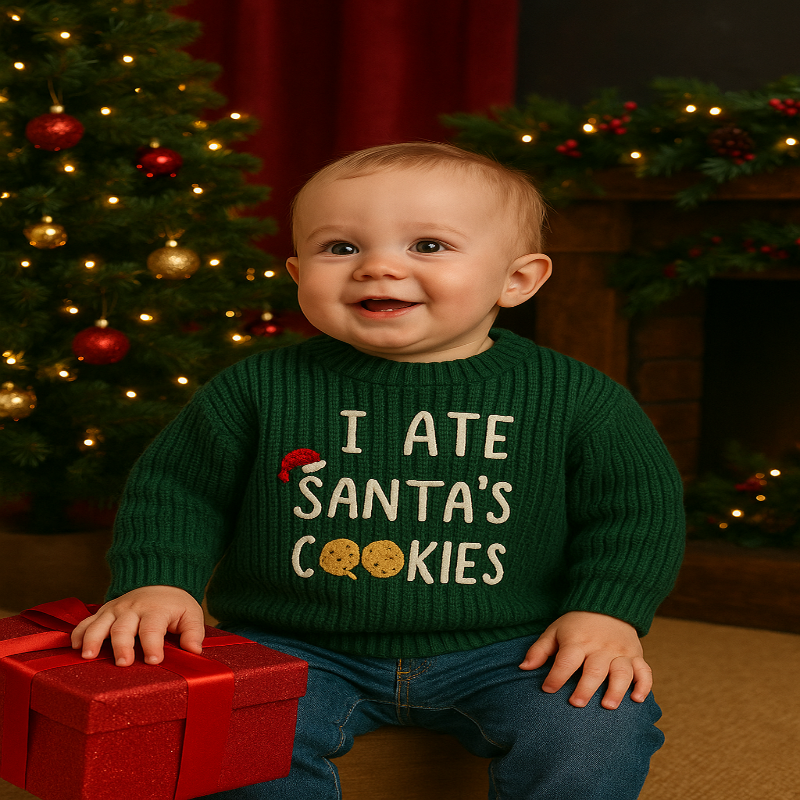 JoyKnit – Przytulny i ciepły – świąteczny sweter z napisem