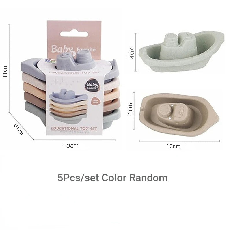 Stack & Splash™ – Zestaw zabawek do kąpieli - Akcesoria kąpielowe