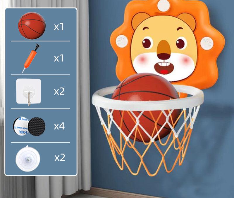 LionHoop – Umiejętności motoryczne i zabawa - zestaw do mini koszykówki dla dzieci