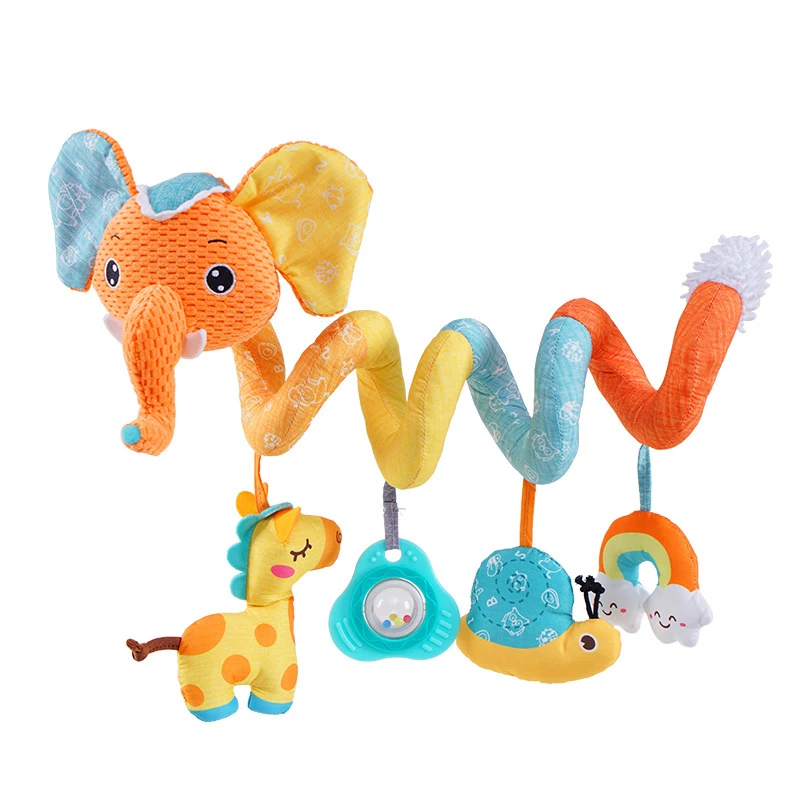 Baby Spiral Toy™ - Fotelik samochodowy i zabawki do wózka