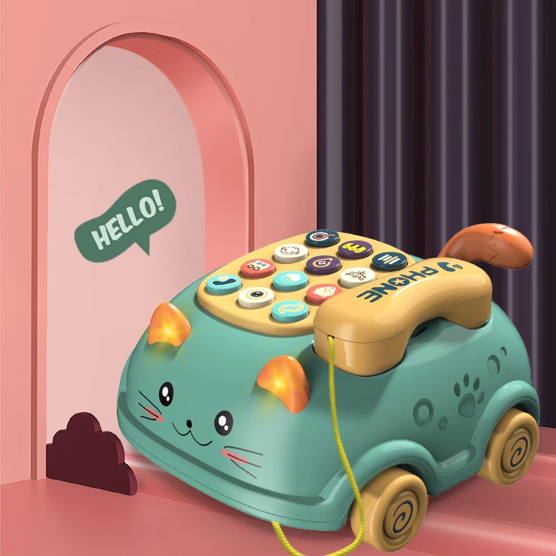 Musical Baby Phone™ - Muzyczny telefon - Zabawka sensoryczna
