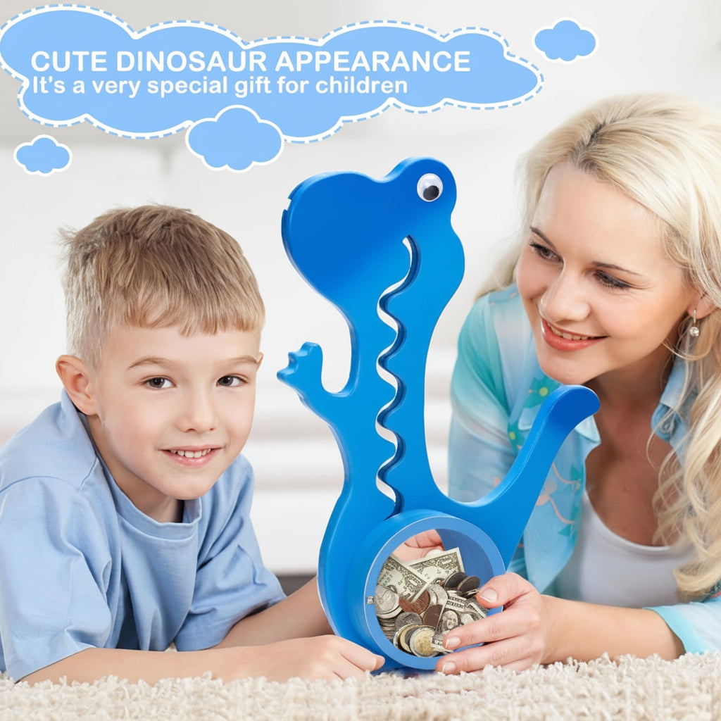 DinoSave – Urocza i praktyczna – skarbonka w kształcie dinozaura