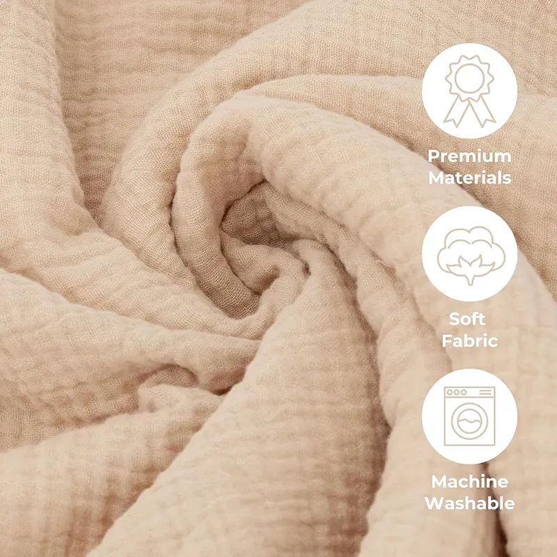 SnuggleBear – Premium Gruby i miękki kocyk dla niemowląt