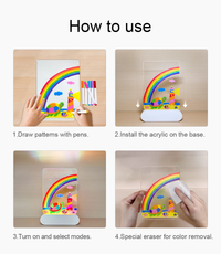 Thumbnail for DrawingLight - Oświetlone fantazje – tablica rysunkowa z diodami LED