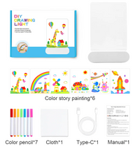 Thumbnail for DrawingLight - Oświetlone fantazje – tablica rysunkowa z diodami LED