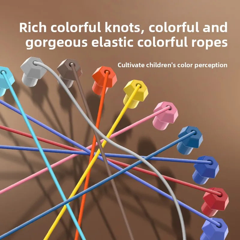 Color Rope Logic Game – Myślenie i interakcja – gra planszowa