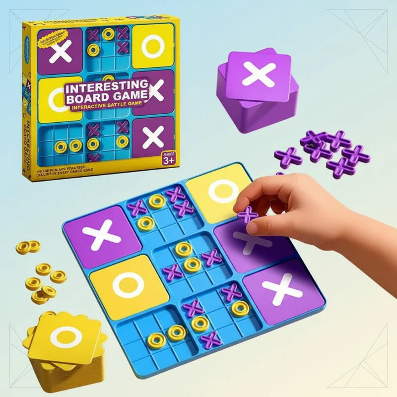 ThinkTac – Sprytne i wymagające – łamigłówka Tic-Tac-Toe (kółko i krzyżyk)
