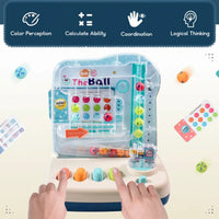 Thumbnail for Montessori Math Track Game – Nauka i logika – gra z torem kulkowym