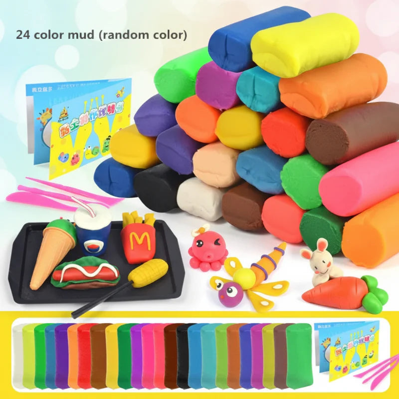 PlayDough Fun – Zabawne i kreatywne – Zestaw do zabawy z gliną DIY