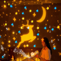 Thumbnail for OceanGlow – Kojąca i magiczna – lampka nocna z projekcją gwiaździstego nieba