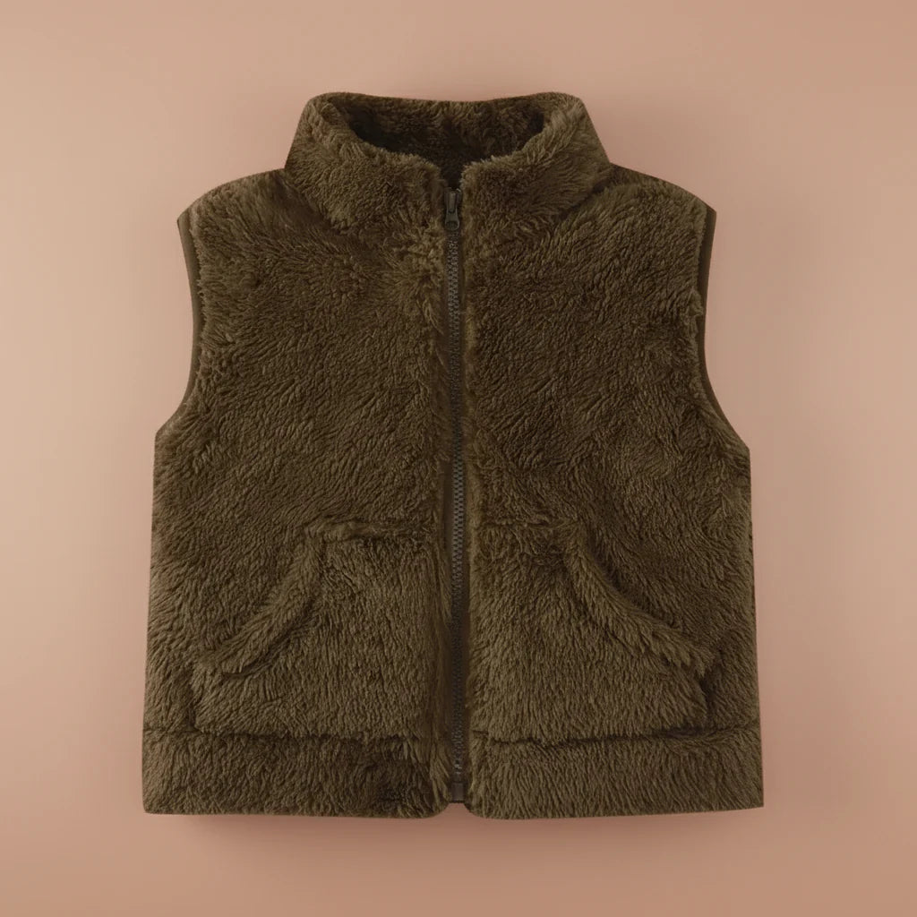 MiniWarm – Lekka i izolująca kamizelka z podszewką z grubego polaru