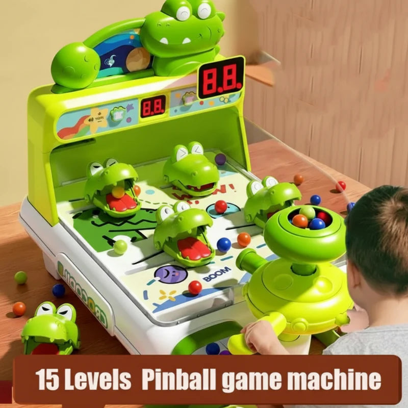 Crocodile Pinball Game – Interaktywna i zabawna – gra zręcznościowa „Krokodil”