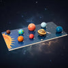Wooden Solar System – Edukacyjny i odkrywczy – zestaw zabawowy „Planety”
