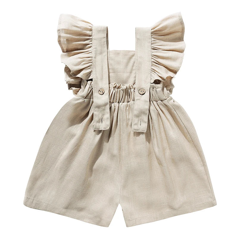 Mini Fashion™ - Letni i uroczy - dziecięcy kombinezon dla dziewczynek
