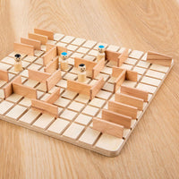 Thumbnail for Wooden Chess Puzzle Game – Strategia i myślenie – gra planszowa