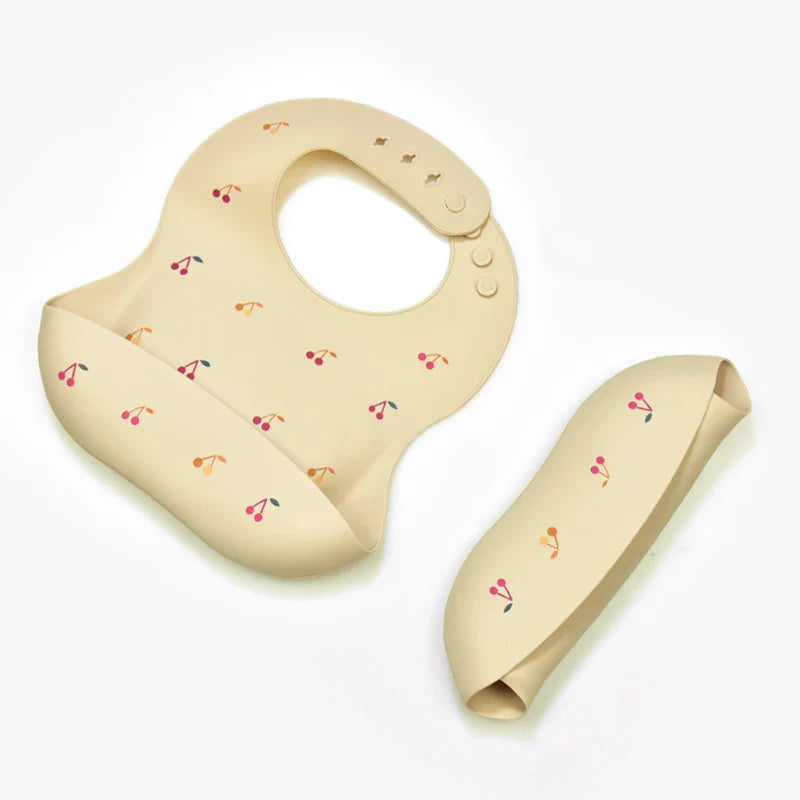 Silicone Bib - Wodoodporny i modny - silikonowy śliniak dla niemowląt