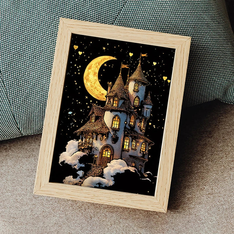 GlowArt – Glow-in-the-dark – zestaw kart zdrapek