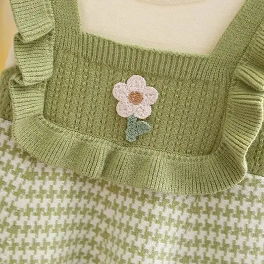 Mini Fashion™ - Sukienka z długim rękawem - Odzież dziecięca