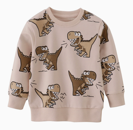 Mini Fashion™ - Bluza w dinozaury - Odzież dziecięca