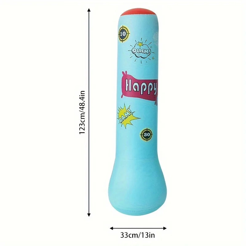 BopBag – Zabawa i aktywność – nadmuchiwany worek treningowy z rękawicami