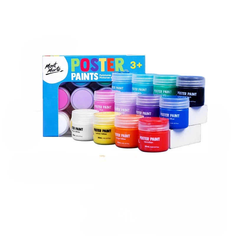 PaintJoy – Kolorowy i kreatywny – zestaw farb do malowania palcami i gwaszy