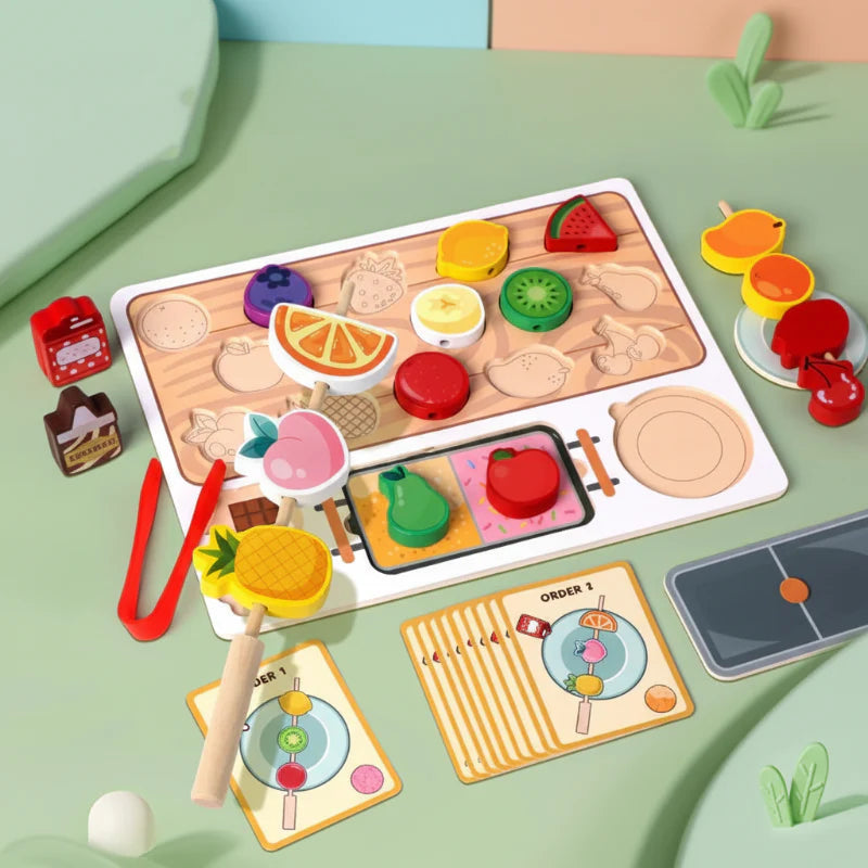 HarvestPlay – Kreatywne i edukacyjne – Zestaw do sortowania owoców