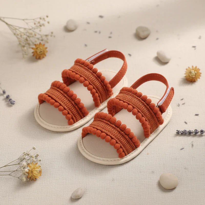 Baby Girls Sandals – Miękkie i wygodne – letnie sandały