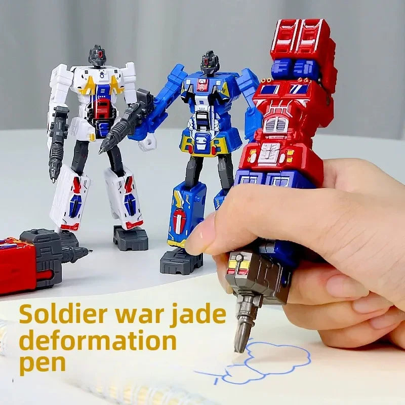 Flip Droid - Rysuj lub przekształcaj - Transformowalny długopis-robot