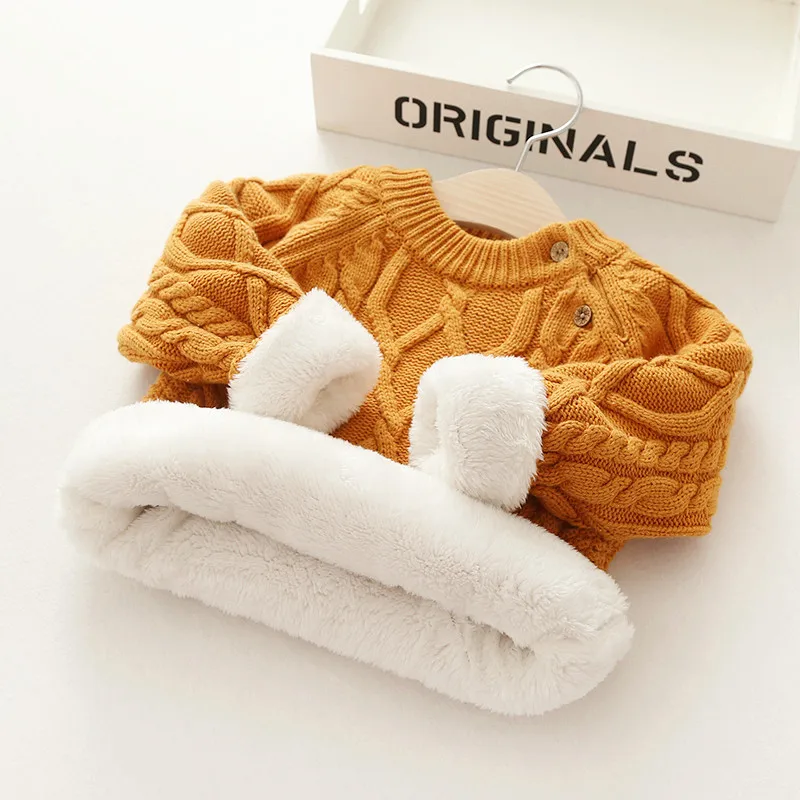 LittleLoom – Fajny i wygodny – dzianinowy sweter zimowy z wełny