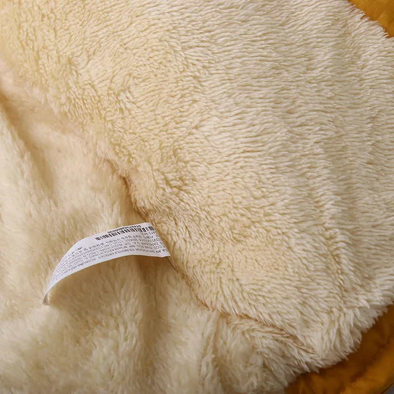 CozyTrend – Elegancka i ciepła – kurtka zimowa z futrzanym kołnierzem