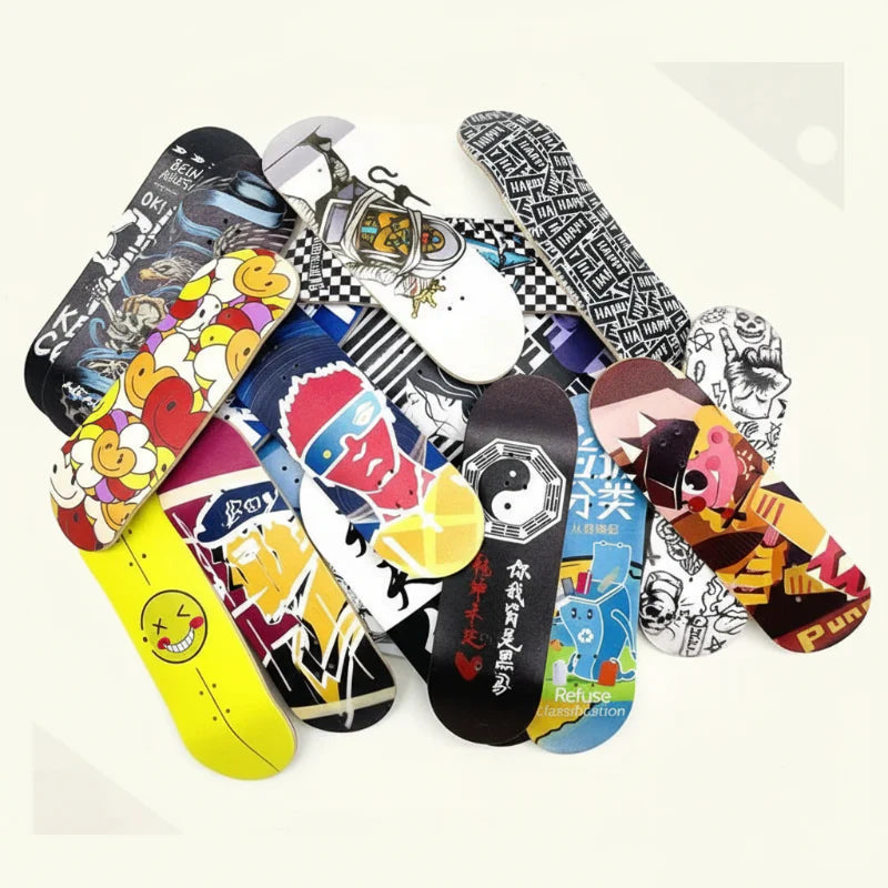 MiniDeck – Wytrzymały i elastyczny – deskorolka na palce