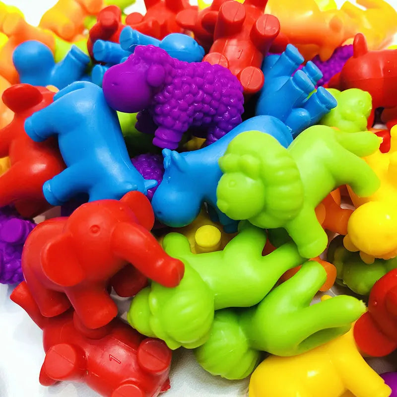 Rainbow Teddy Bears Toys™ - Edukacyjne i kreatywne - tęczowe misie do liczenia