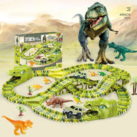 Thumbnail for DinoRail™ - Tor wyścigowy dla dinozaurów - Kreatywna zabawka