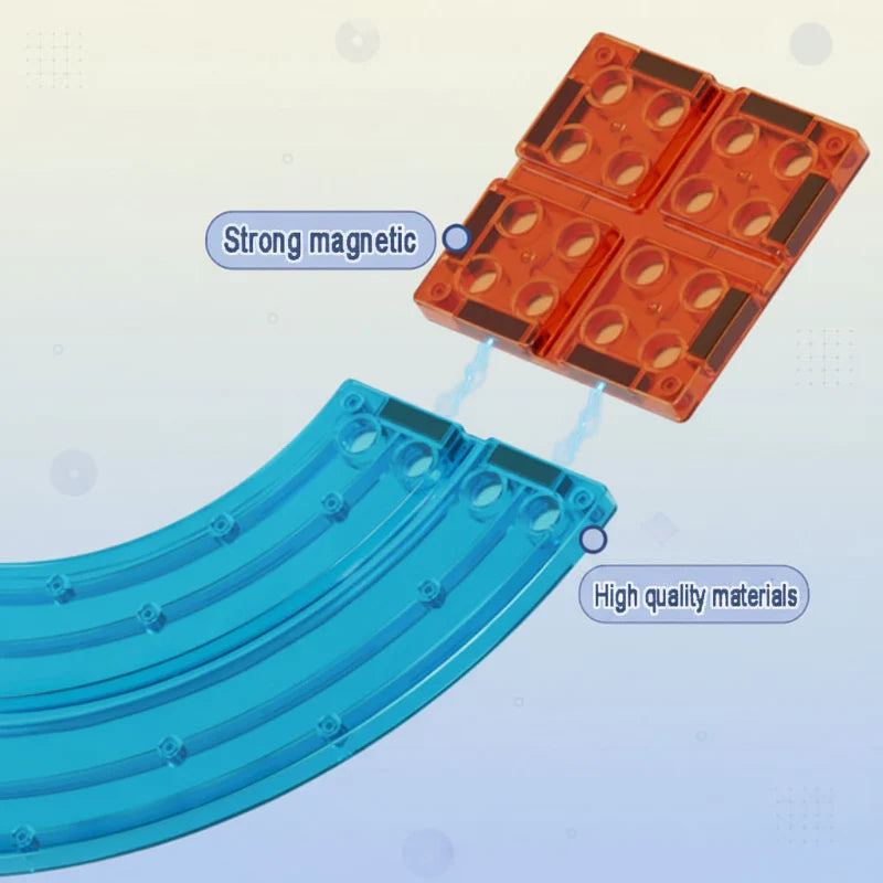 SmartTrack – Buduj i baw się – magnetyczne kreatywne drogi