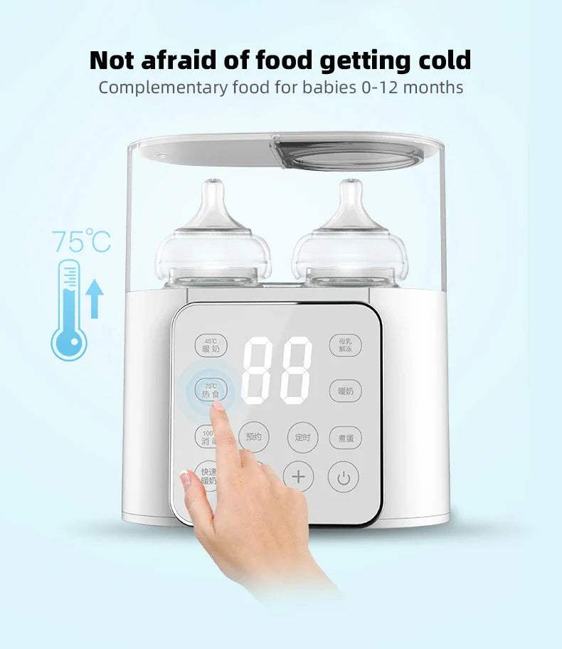 WarmEase - Zawsze idealnie ciepły - Ogrzewacz wielofunkcyjny 9 w 1 Flessenwarmer