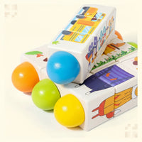 Thumbnail for WoodiTurn – Edukacyjne i zabawne – Obrotowa układanka