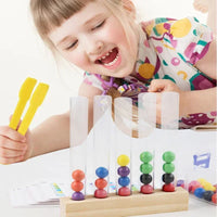 Thumbnail for Tube Clip Beads™ - Gra logiczna kolorowe kulki - Zabawka edukacyjna