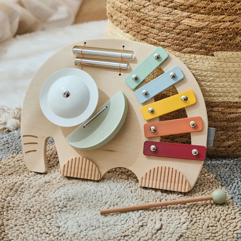 HarmonyWood – Montessori & Kreatywność – Drewniany instrument muzyczny: ksylofon