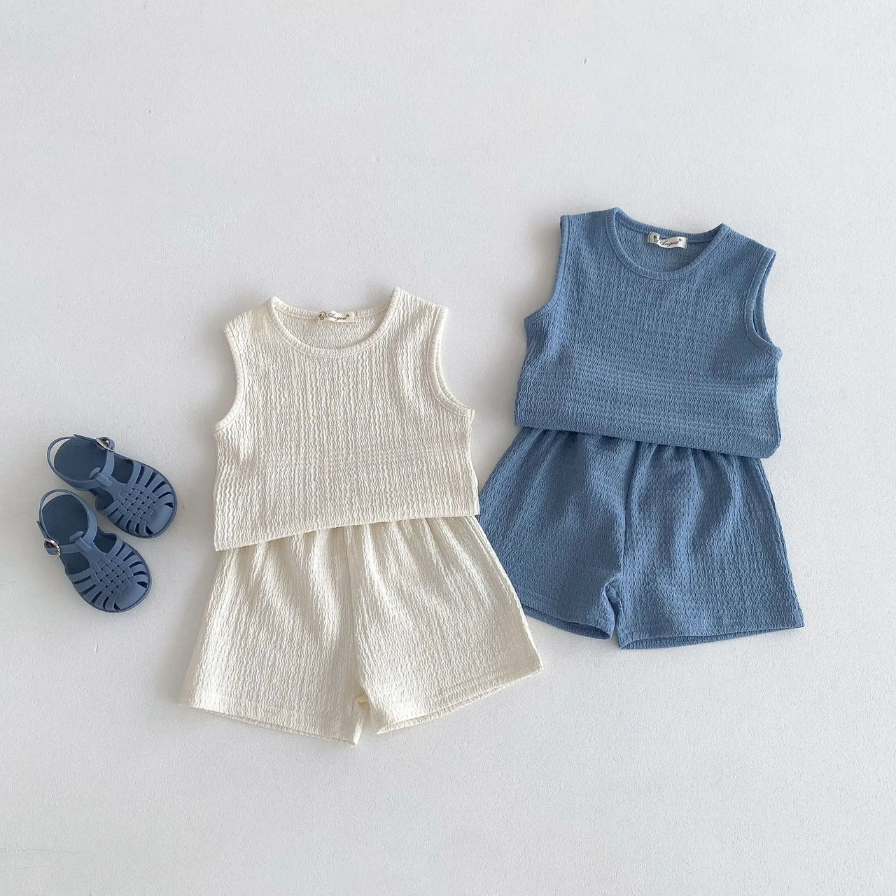 Mini Fashion™ - Darmowe i lekkie - Zestaw bawełnianych sukienek