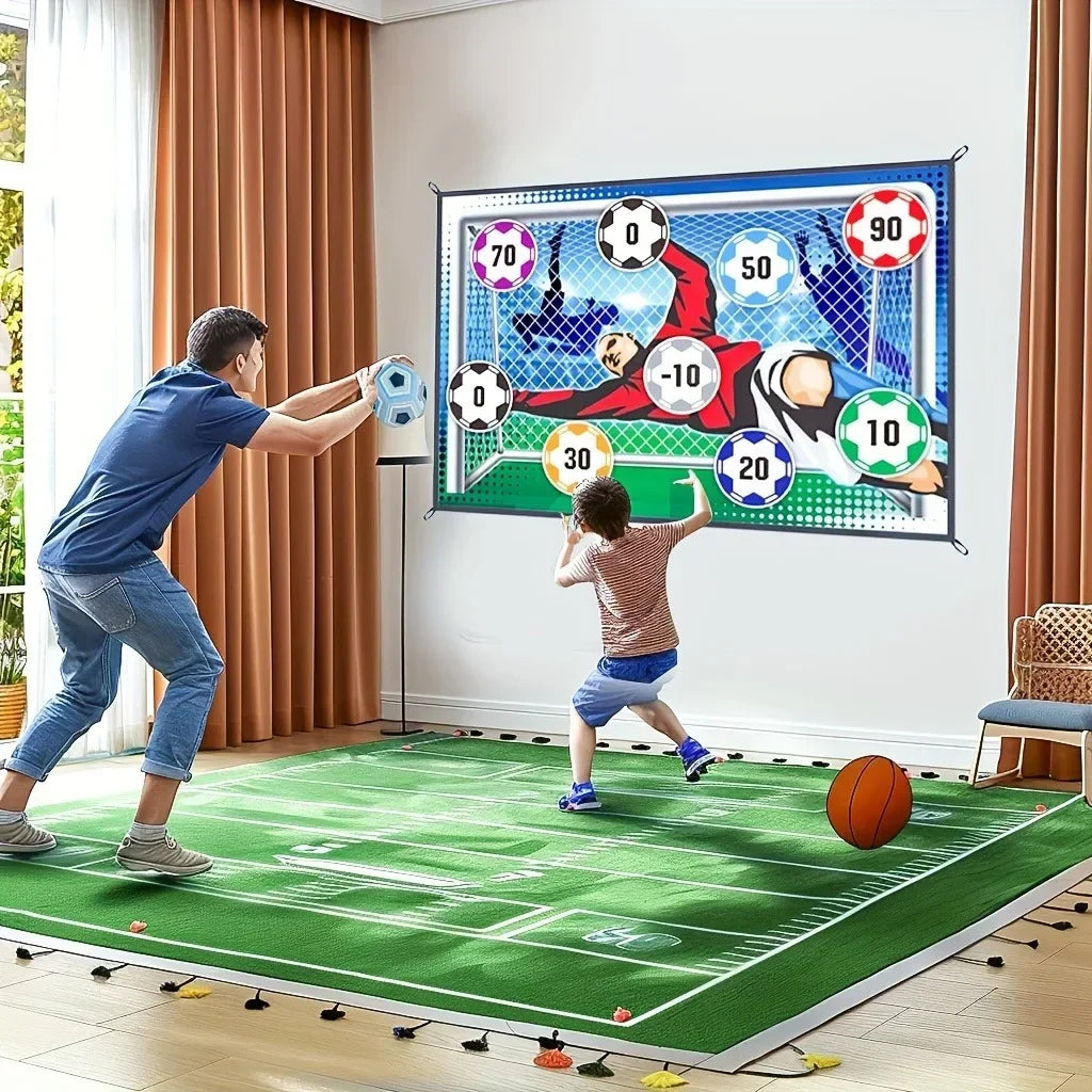 Sticky Soccer™ – Płyta i schody – Playmat Piłka nożna