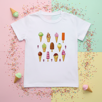 Thumbnail for Boys & Girls Summer Tee – Komfort i zabawa – koszulka dziecięca z zabawnym nadrukiem
