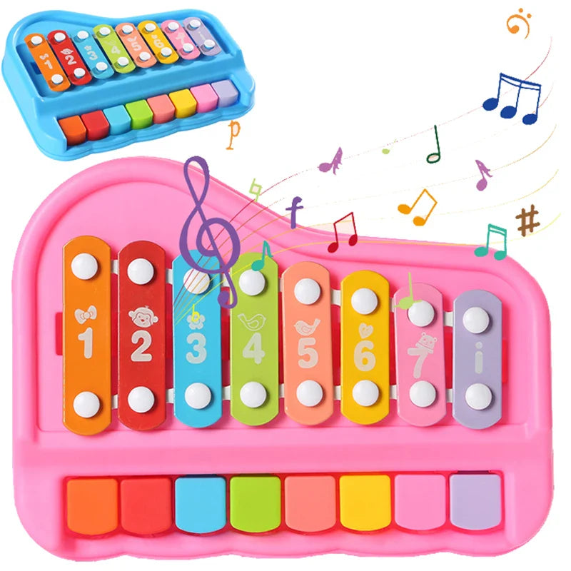 Tiny Tunes Set™ – Zabawa dźwiękiem – Ksylofon i fortepian dla dzieci