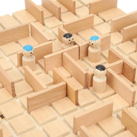 Thumbnail for Wooden Chess Puzzle Game – Strategia i myślenie – gra planszowa