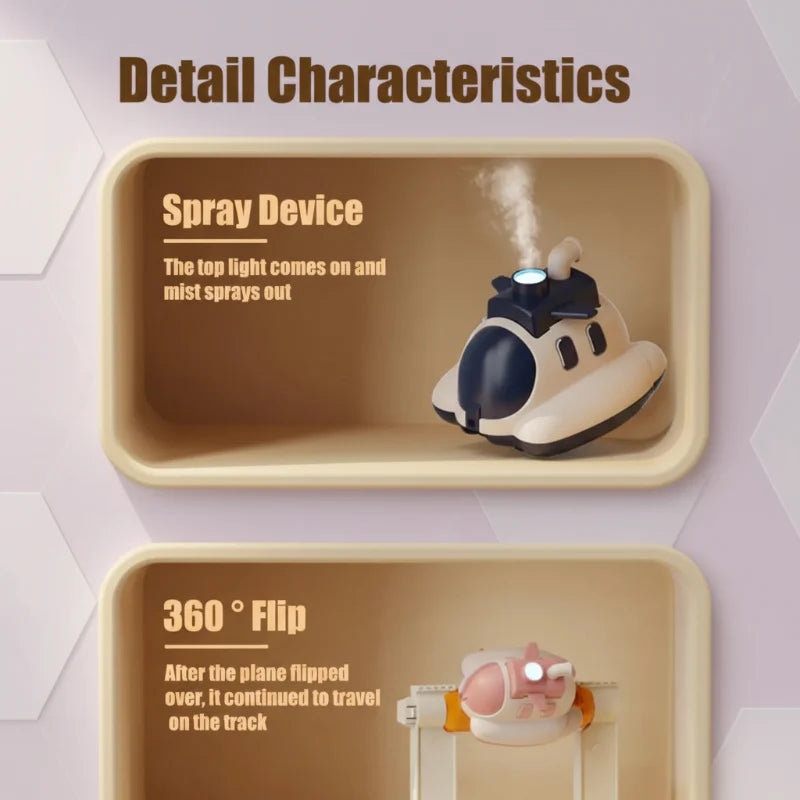 SteamTrack – Interaktywny i fajny – tor kolejki parowej 360°