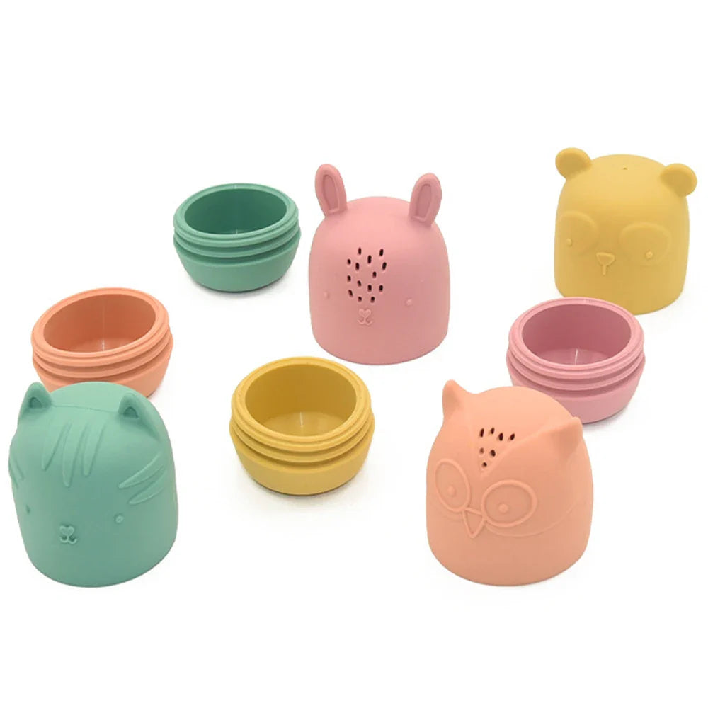 Bath Buddies™ – Urocza zabawa w chlapanie – Silikonowe zabawki do wody