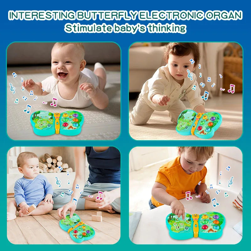Musical Butterfly™ - Muzyczny motyl - Zabawka sensoryczna