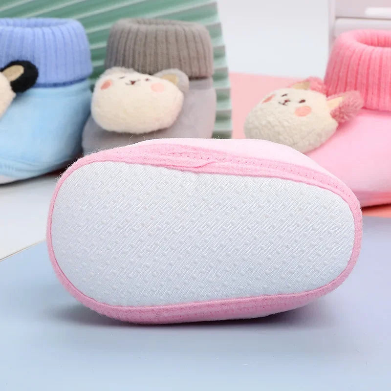 CuddleSteps – Ciepłe i antypoślizgowe – kapcie dla dzieci z motywami zwierzęcymi