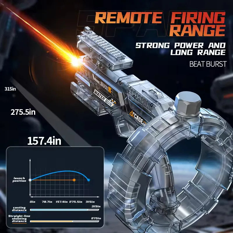 Space Water Blaster Toy – Interaktywny i zabawny – pistolet na wodę