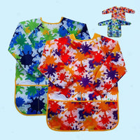 Thumbnail for ArtEase – Kolorowy i wodoodporny – fartuch malarski dla dzieci