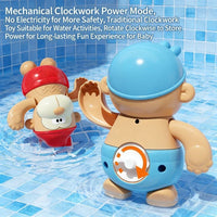 Thumbnail for Clockwork Monkey Toy – Zabawa i wodne szaleństwa – zabawka do kąpieli na nakręcanie